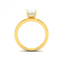 Emerald Diamond Hidden Halo Engagement Ring AAC00005