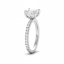 Princess Diamond Band Engagement Ring AAC00122
