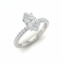 Marquise Diamond Band Engagement Ring  AAC00017