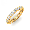 AAC00115  Round Cut Full Wedding Band