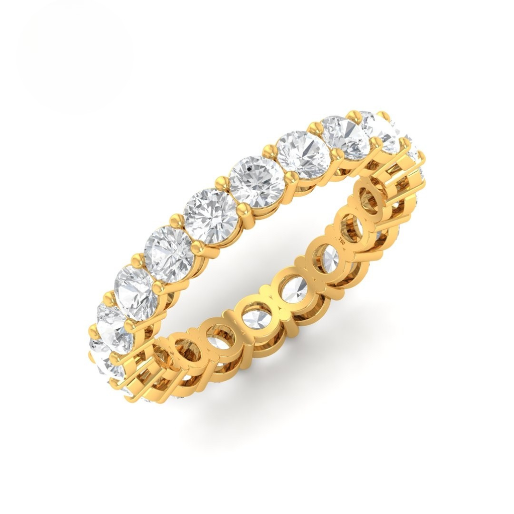  3.00 Ct Round Cut Wedding Band AAC00083