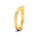 Round Cut Diamond Wedding Band AAC00095