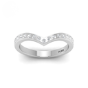 Round Cut Diamond Wedding Band AAC00095