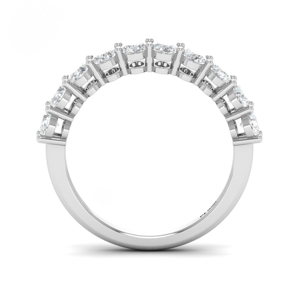 1.50 Ct Oval cut wedding band  AAC00033