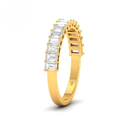  Emerald cut wedding band 1.50 Ct AAC00137
