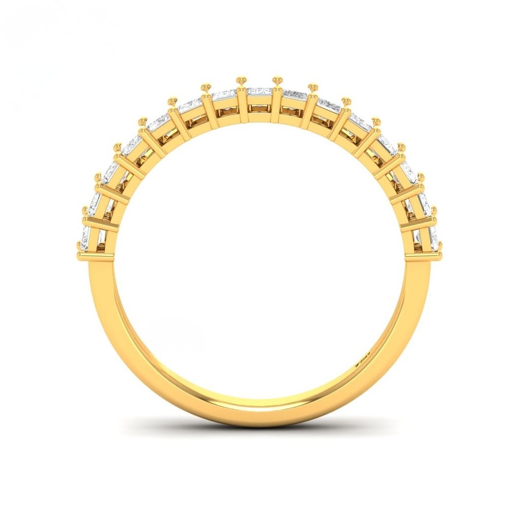  Emerald cut wedding band 1.50 Ct AAC00137