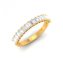  Emerald cut wedding band 1.50 Ct AAC00137