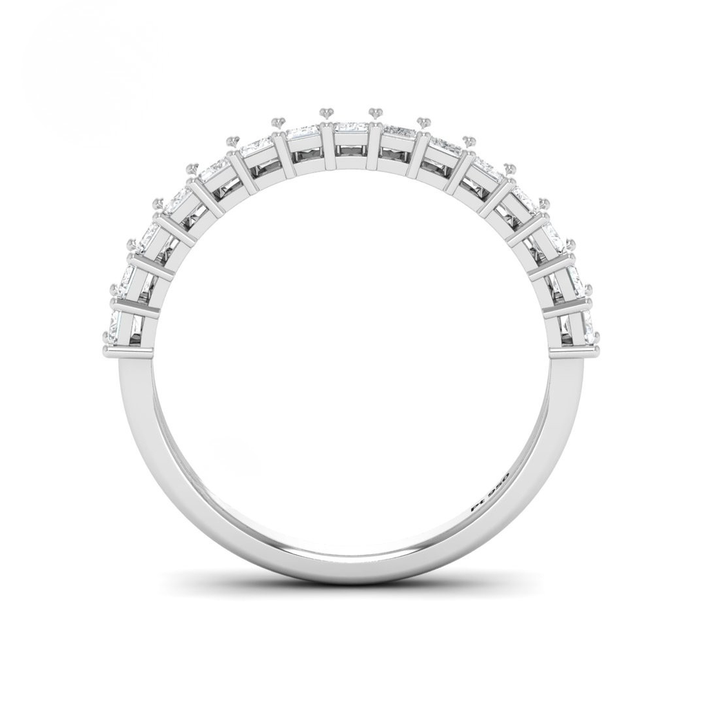  Emerald cut wedding band 1.50 Ct AAC00137