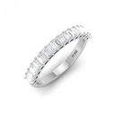  Emerald cut wedding band 1.50 Ct AAC00137