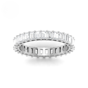   Emerald cut wedding band 3.00 Ct AAC00138