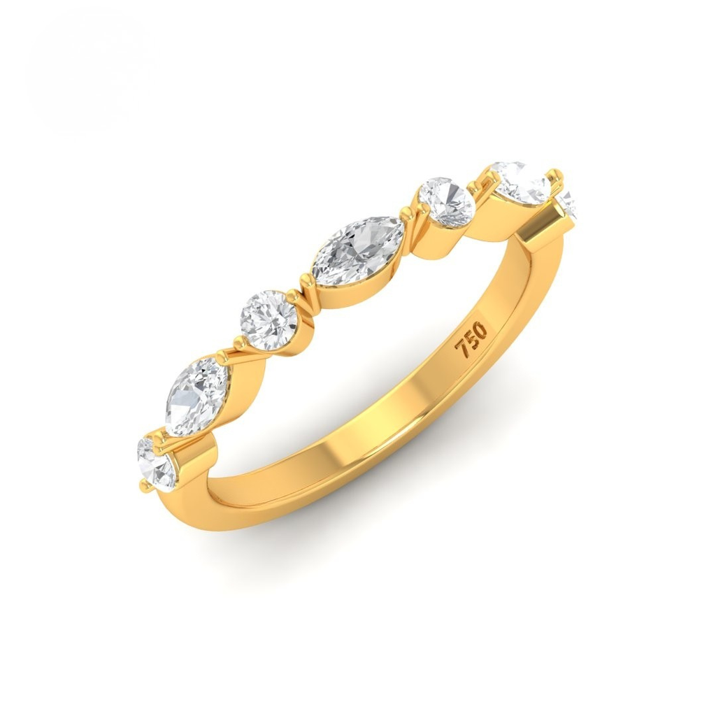 2 stone Diamond wedding Band AAC00140