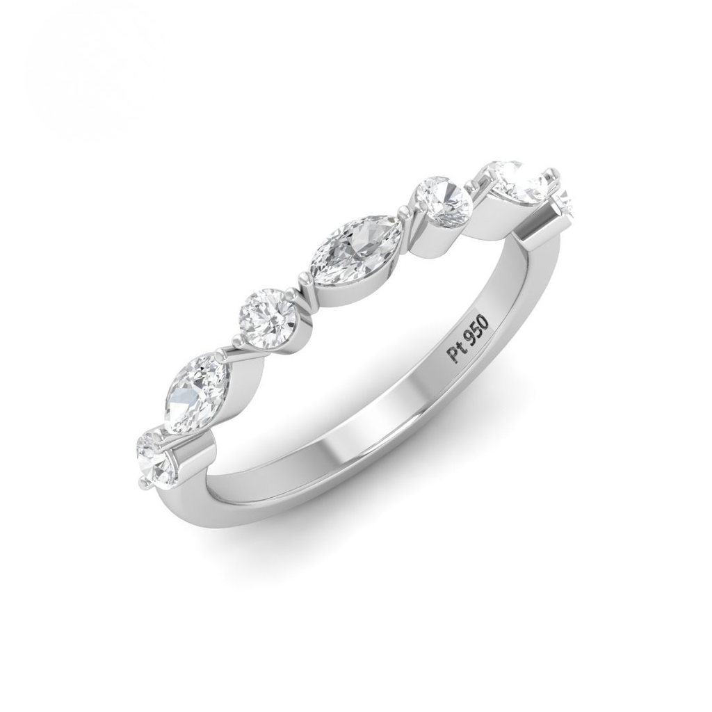 2 stone Diamond wedding Band AAC00140