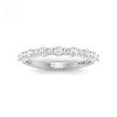 Round Cut Diamond Wedding Band AAC00142