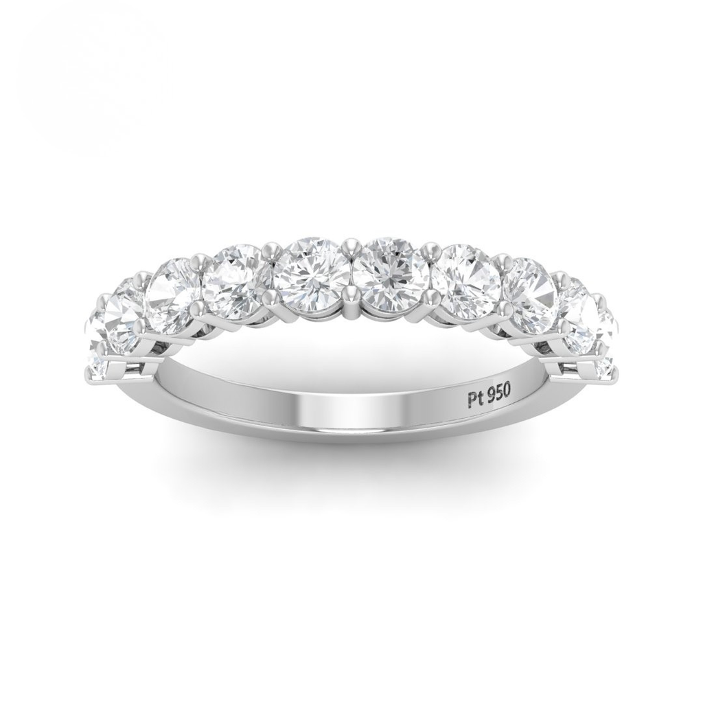 Round cut wedding band 1.50 Ct  AAC00153