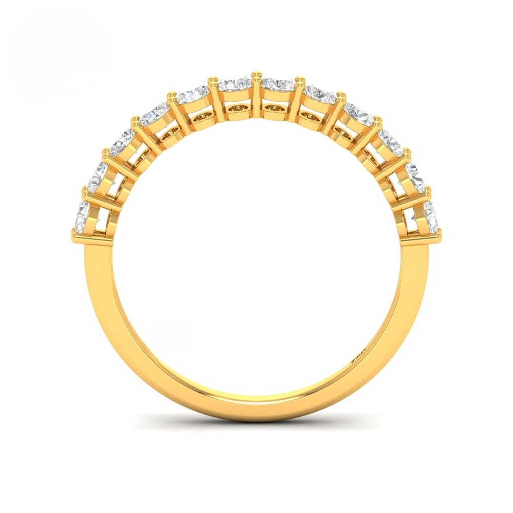  Oval cut wedding band 1.00 Ct  AAC00154