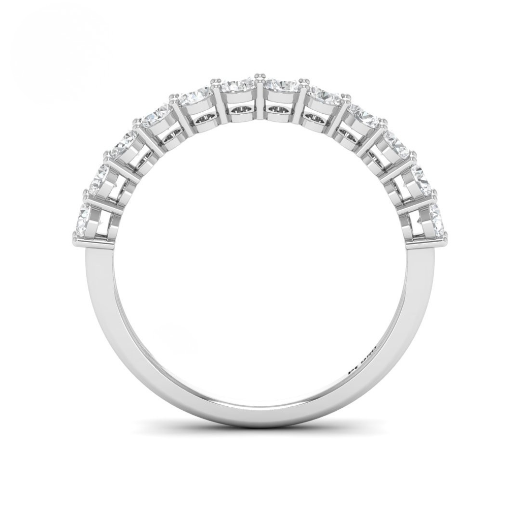  Oval cut wedding band 1.00 Ct  AAC00154