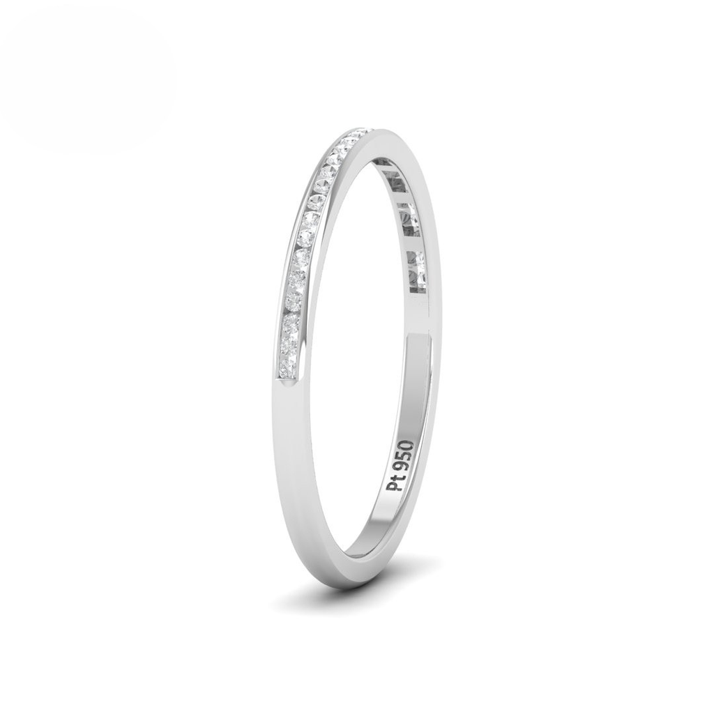  Round Cut Diamond Wedding Band AAC00155