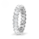 Oval cut wedding band 3.00 Ct AAC00158