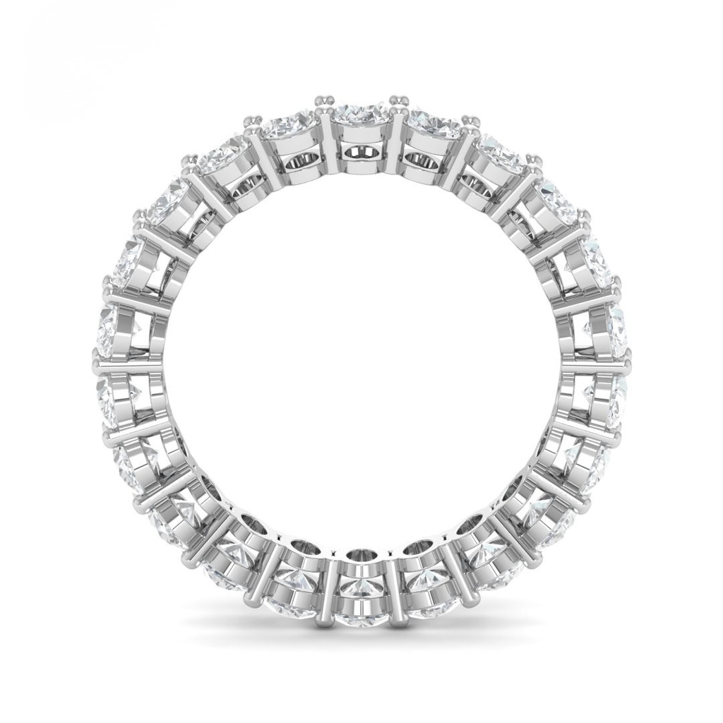 Oval cut wedding band 3.00 Ct AAC00158