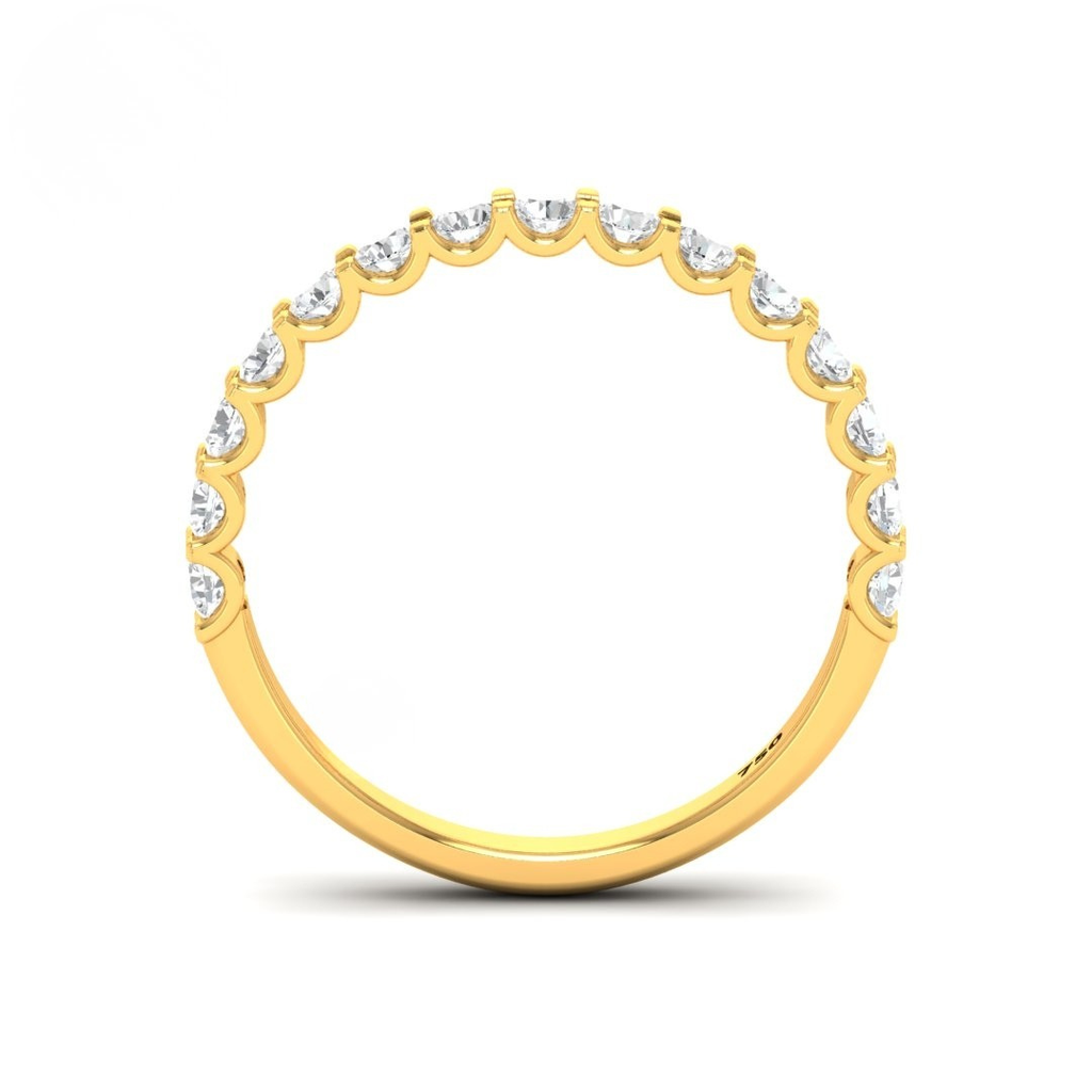  Round Cut Diamond Wedding Band AAC00160