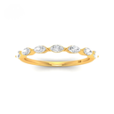  Marquise Cut Diamond Wedding Band AAC00022
