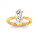 Marquise Diamond Hidden Halo Engagement Ring AAC00091