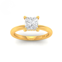 Princess Diamond Hidden Halo Engagement Ring AAC00092