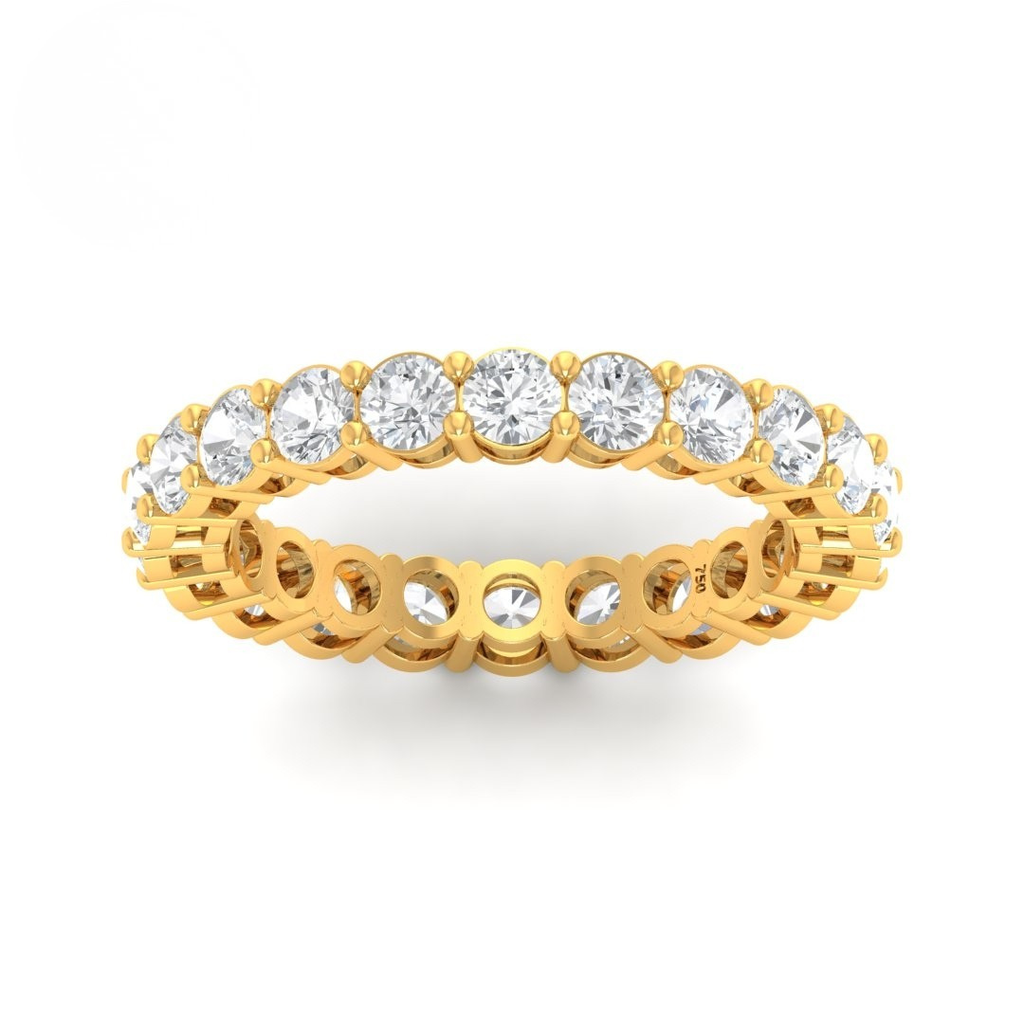 Round Cut Full Wedding Band  AAC00115 