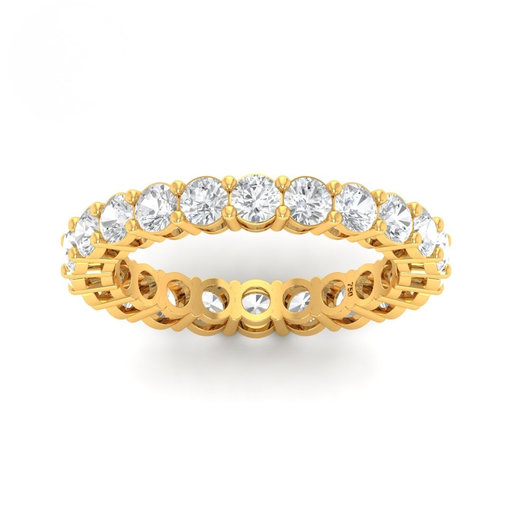 Round Cut Full Wedding Band  AAC00115 