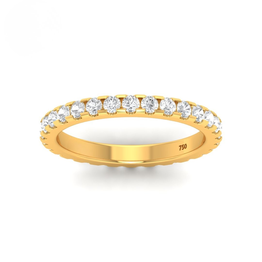 0.60ct Round Cut diamond band AAC00024 