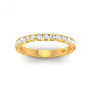  1.00ct round brilliant cut diamond wedding band AAC00009 