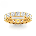  5.00 Ct Round cut wedding band   AAC00018 