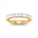  Emerald cut wedding band 1.50 Ct AAC00137