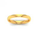women’s court-shaped 2.50mm wedding band AAC00146
