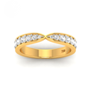 Round Cut Diamond Wedding Band AAC00147