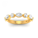 2 stone Diamond Wedding Band  AAC00150